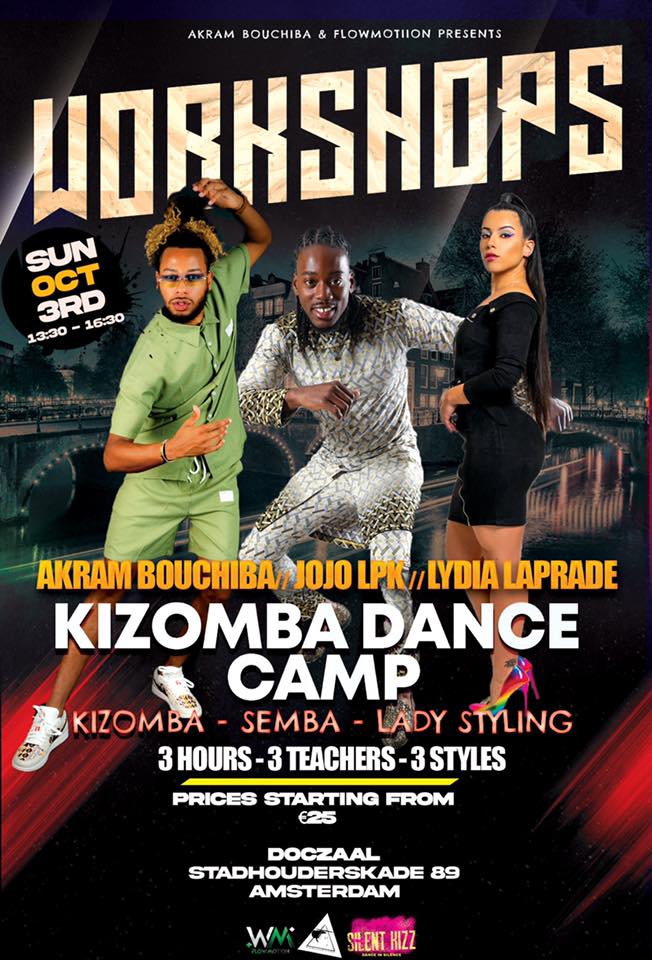 Kizomba Dance Camp - JoJo Lpk - Lydia Laprade - Akram Bouchiba