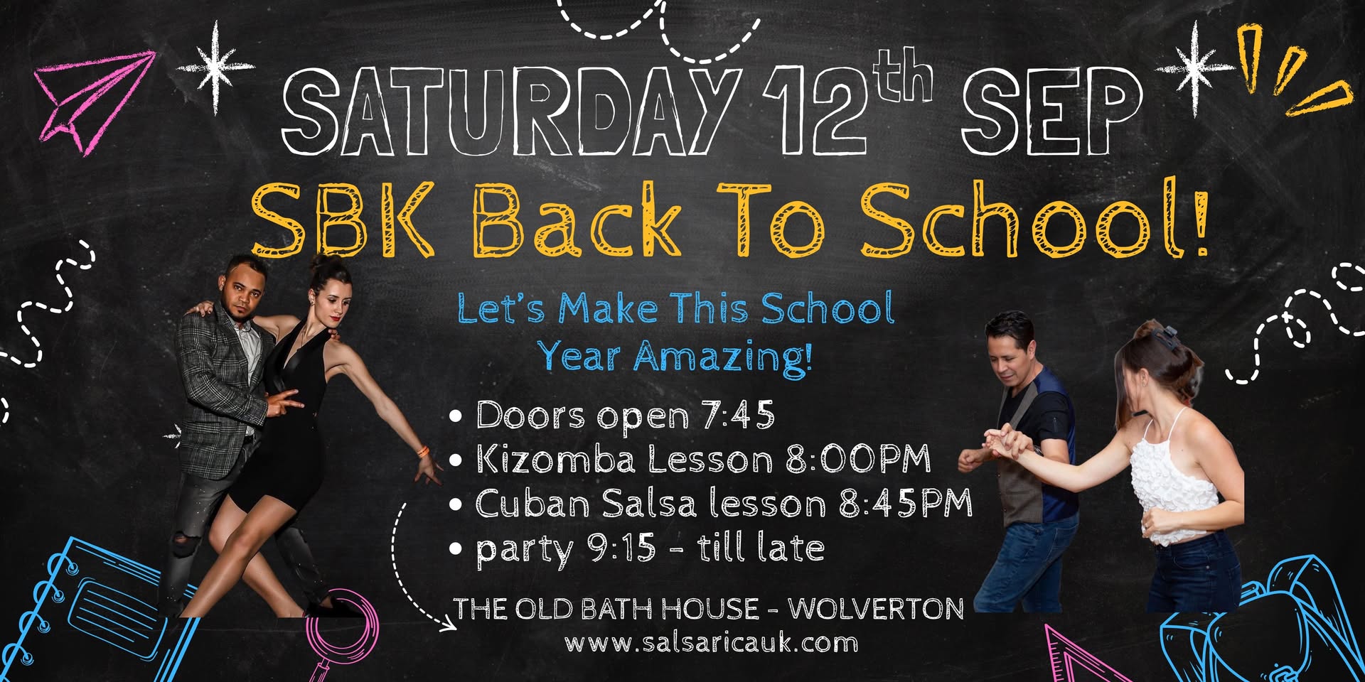 SBK Fiesta MK - Bachata Special *SAT 12th Sep 2026*