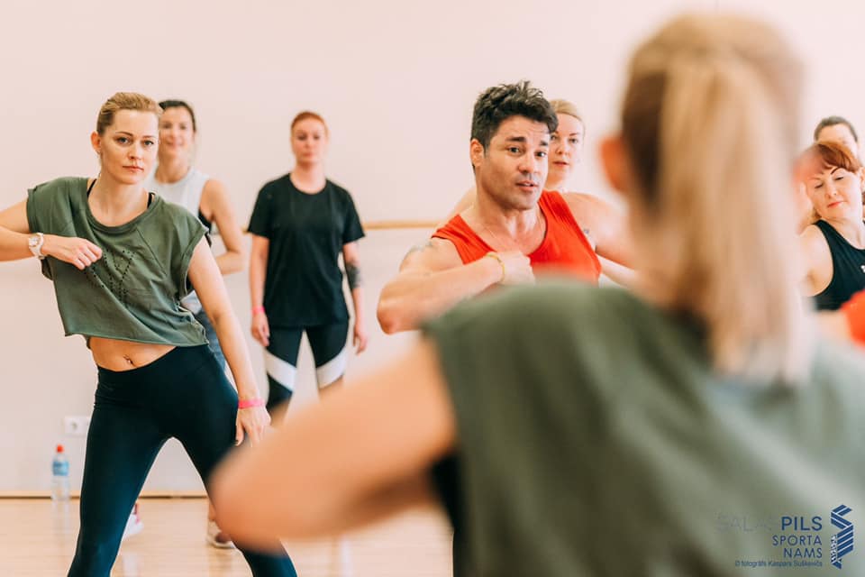 Latin fitness with Angel in Riga