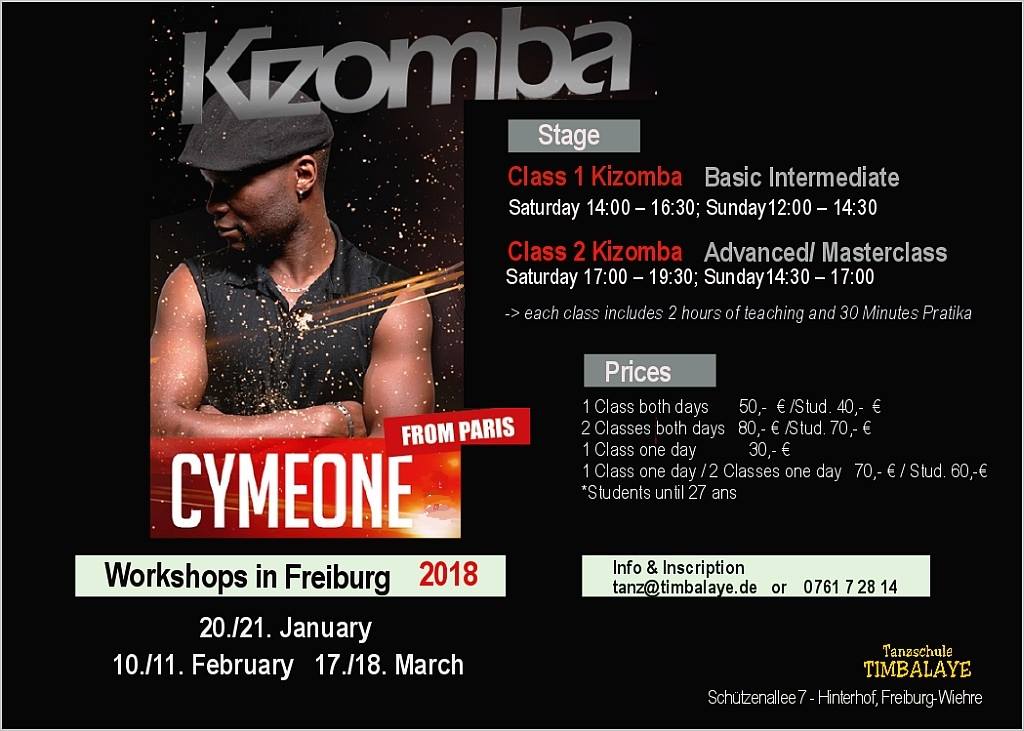 Kizomba mit Cyméone & Comes
