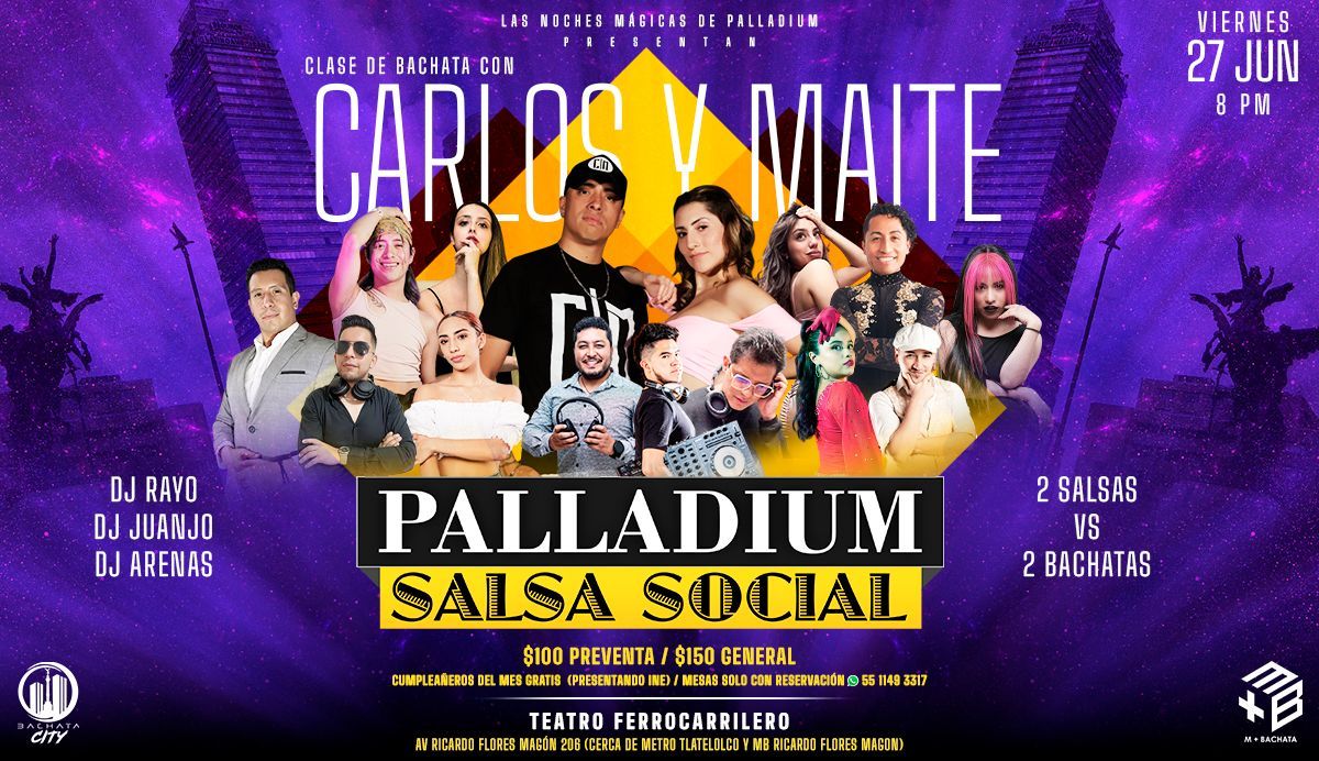 ⭐ PALLADIUM SALSA SOCIAL - JUNIO