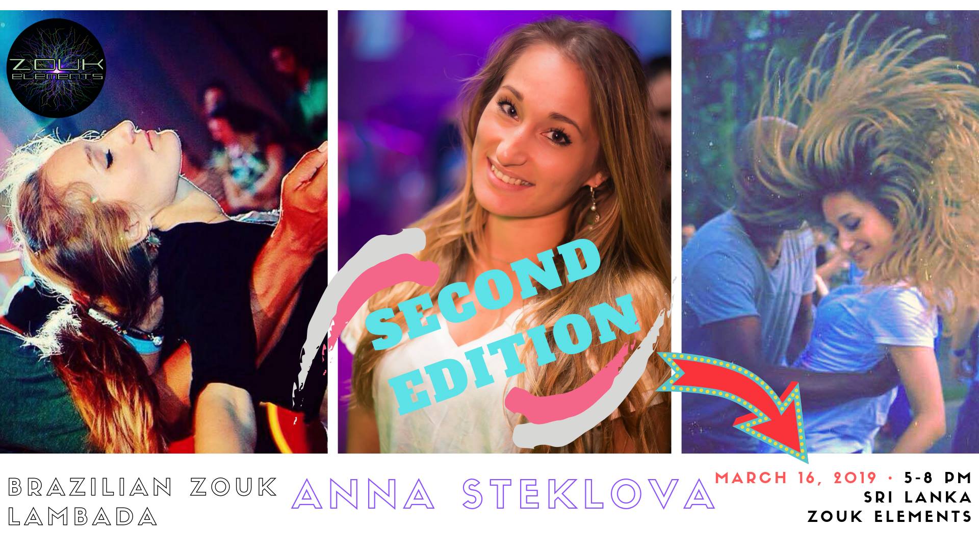 Brazilian Zouk with Anna Steklova in Sri Lanka
