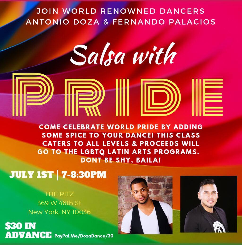 NYC: LGBTQ Salsa Class Mondays