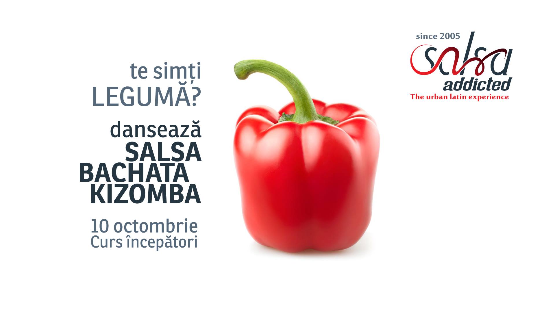 Curs Începători - Salsa, Bachata, Kizomba - din 10 octombrie