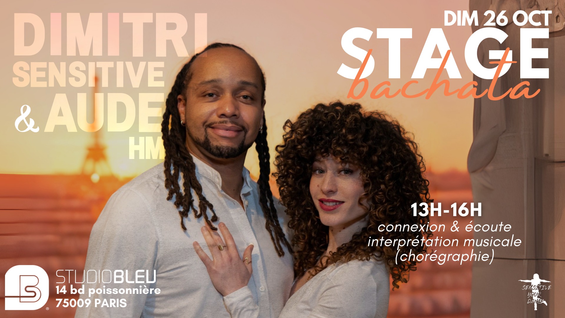 STAGE BACHATA by SENSITIVE ( connexion & musicalité )