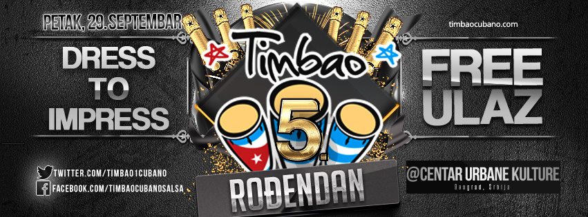 Velika Rođendanska Žurka - Timbao - Centar Urbane Kulture