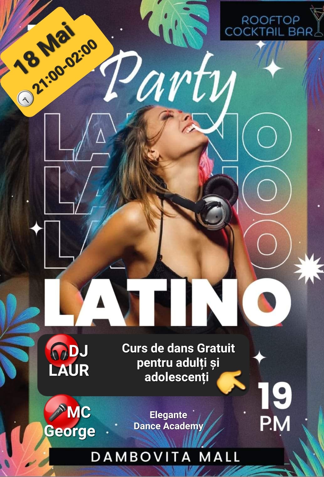 Latino Party Târgoviște Salsa Bachata Kizomba - Dâmbovița Mall