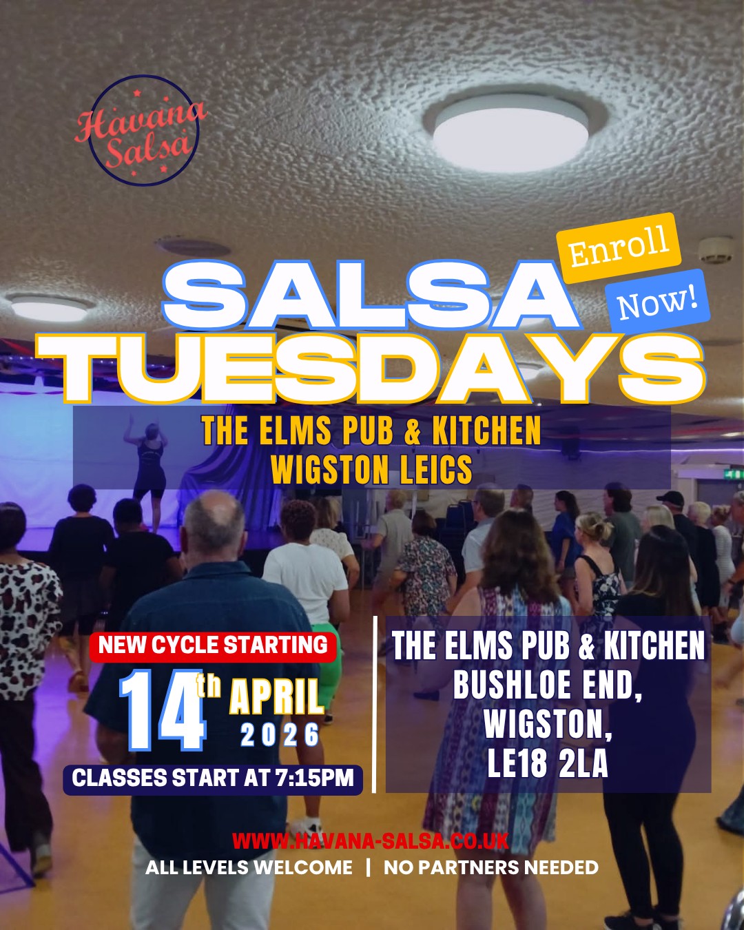 Havana Salsa Classes Leicester ๐๐บ Beginners Welcome Join the FAMILY