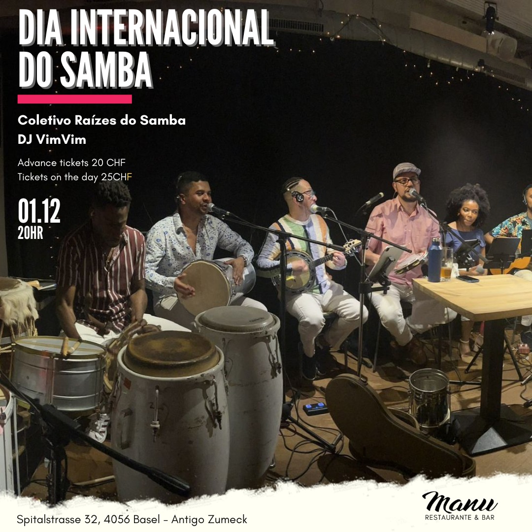Dia Internacional do Samba - Coletivo Raizes do Samba