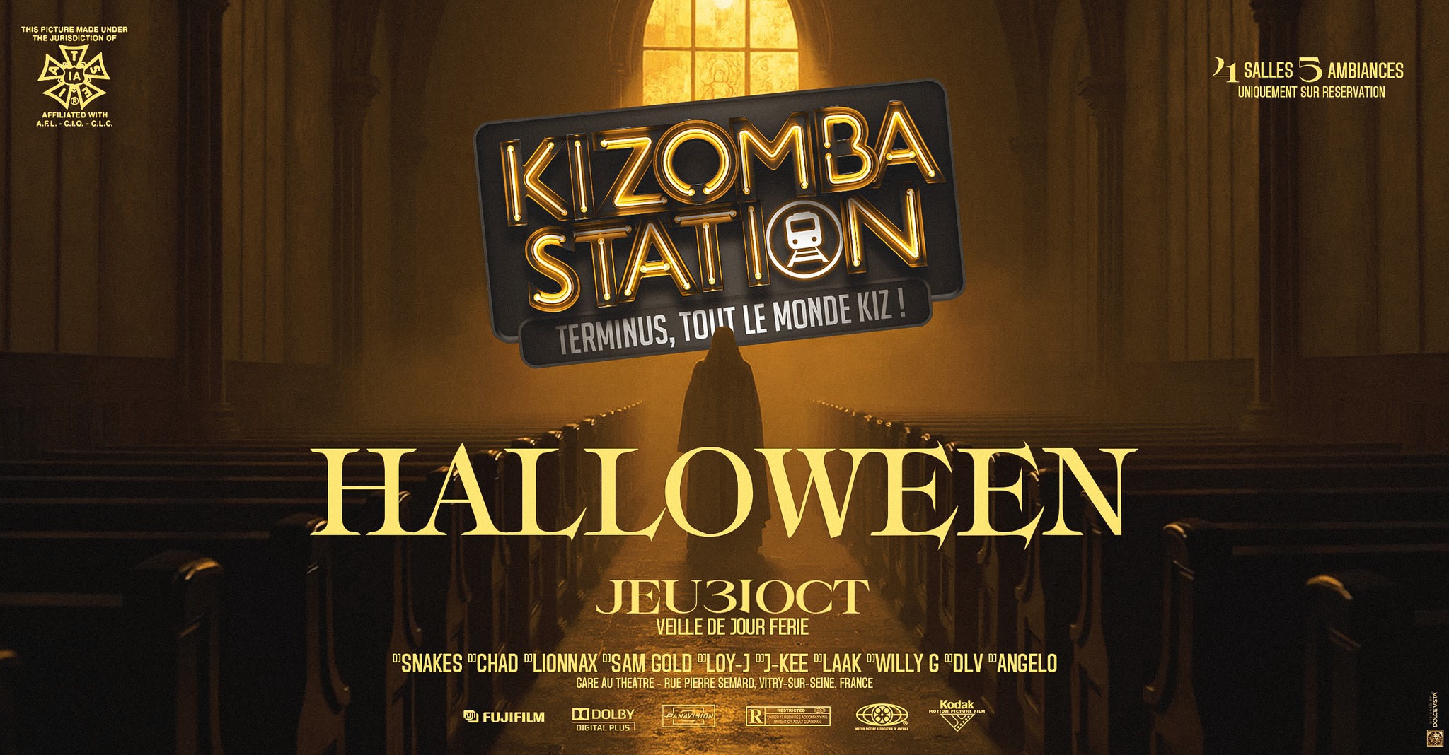 Kizomba Station - Jeudi 31 Octobre - Spe Halloween