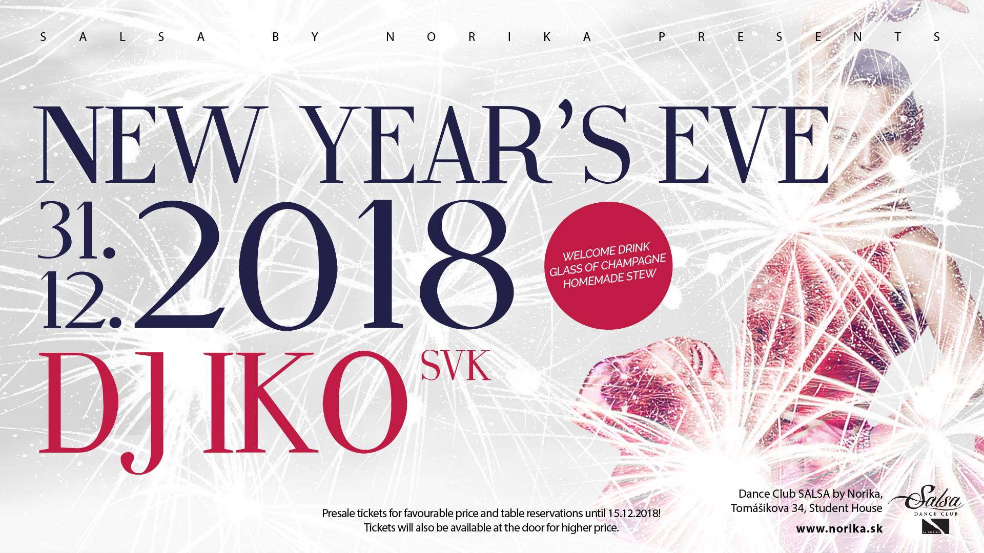 Silvester 2018 Dance Club SALSA by Norika