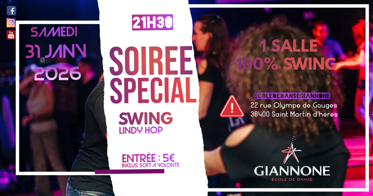 SOIREE 100% Lindy Hop