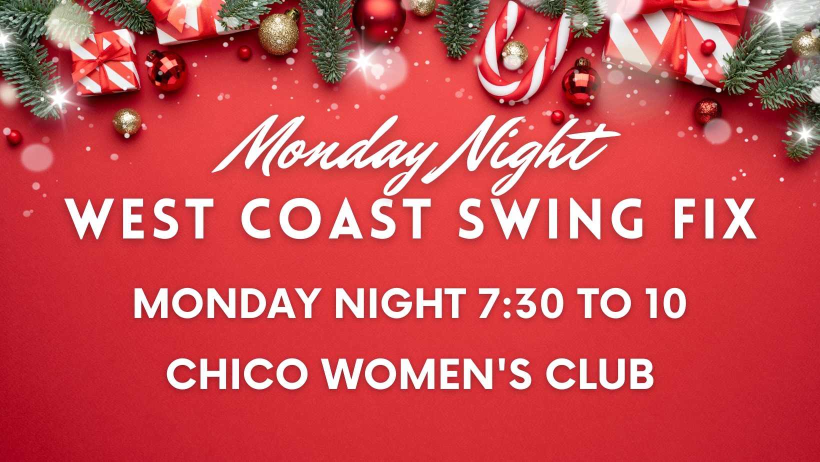 Monday Night West Coast Swing Fix