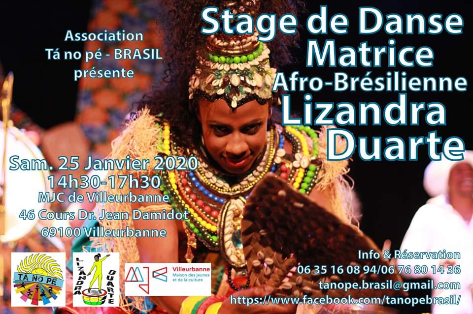 Stage danse matrice afro-brésilienne tous niveaux