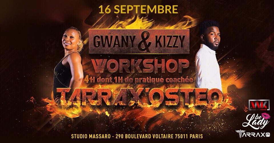 Workshop Tarrax’osteo 6 eme edition by Gwany et Kizzy