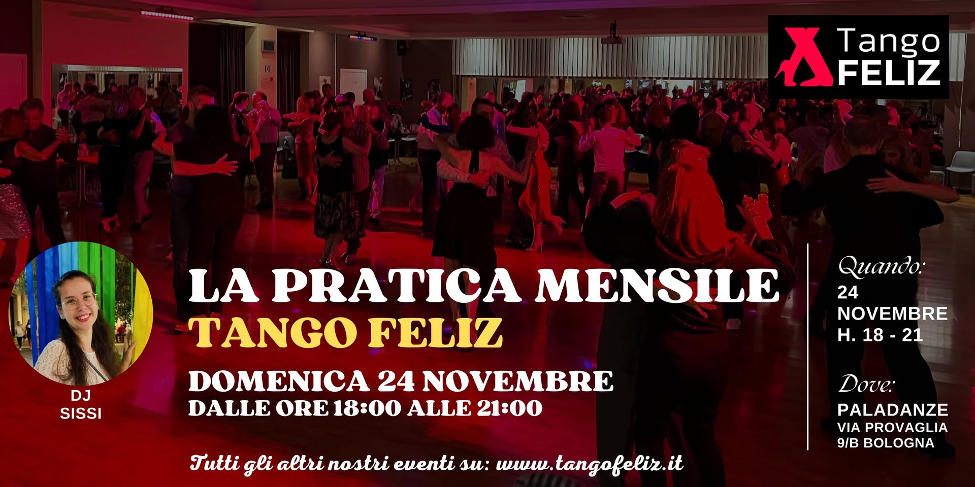 La pratica mensile - TANGO FELIZ - PALADANZE (BO)