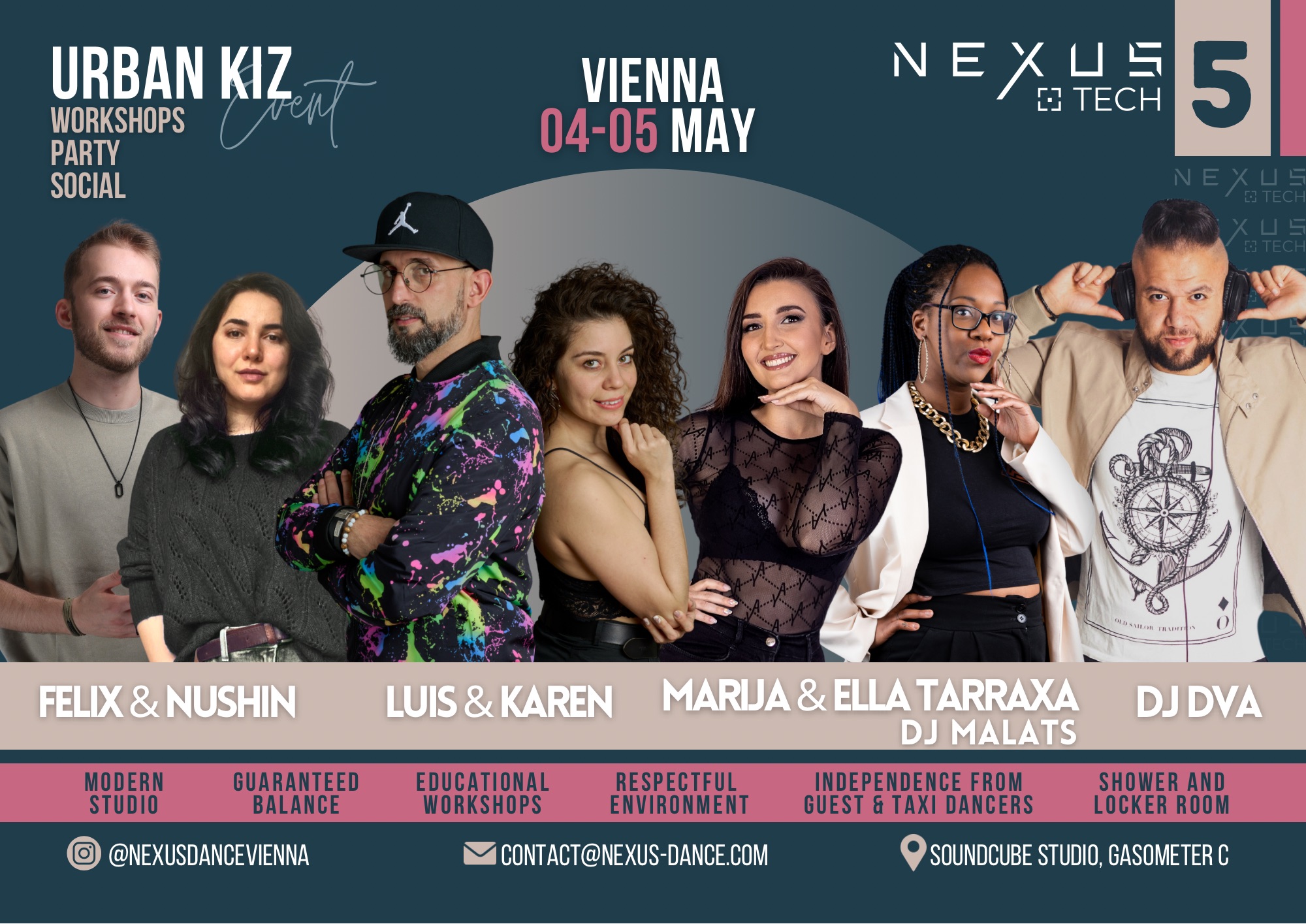 NEXUS:tech 5 - Urban Kiz Event Vienna