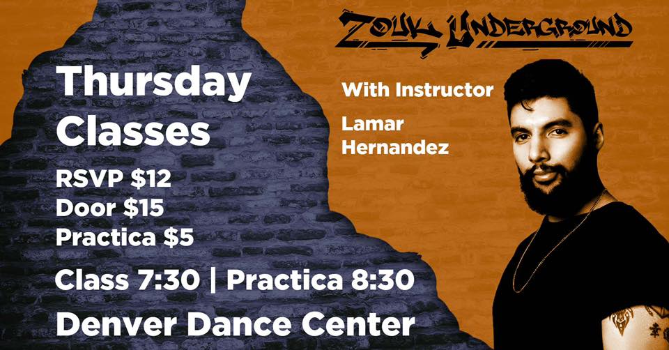 Intermediate-to-Advanced Zouk Lesson and Practica