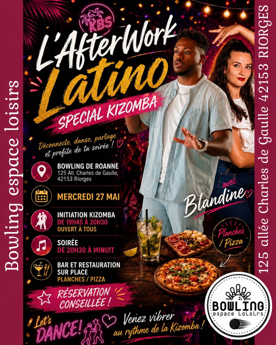 💃 AFTERWORK LATINO avec Blandine 🍹