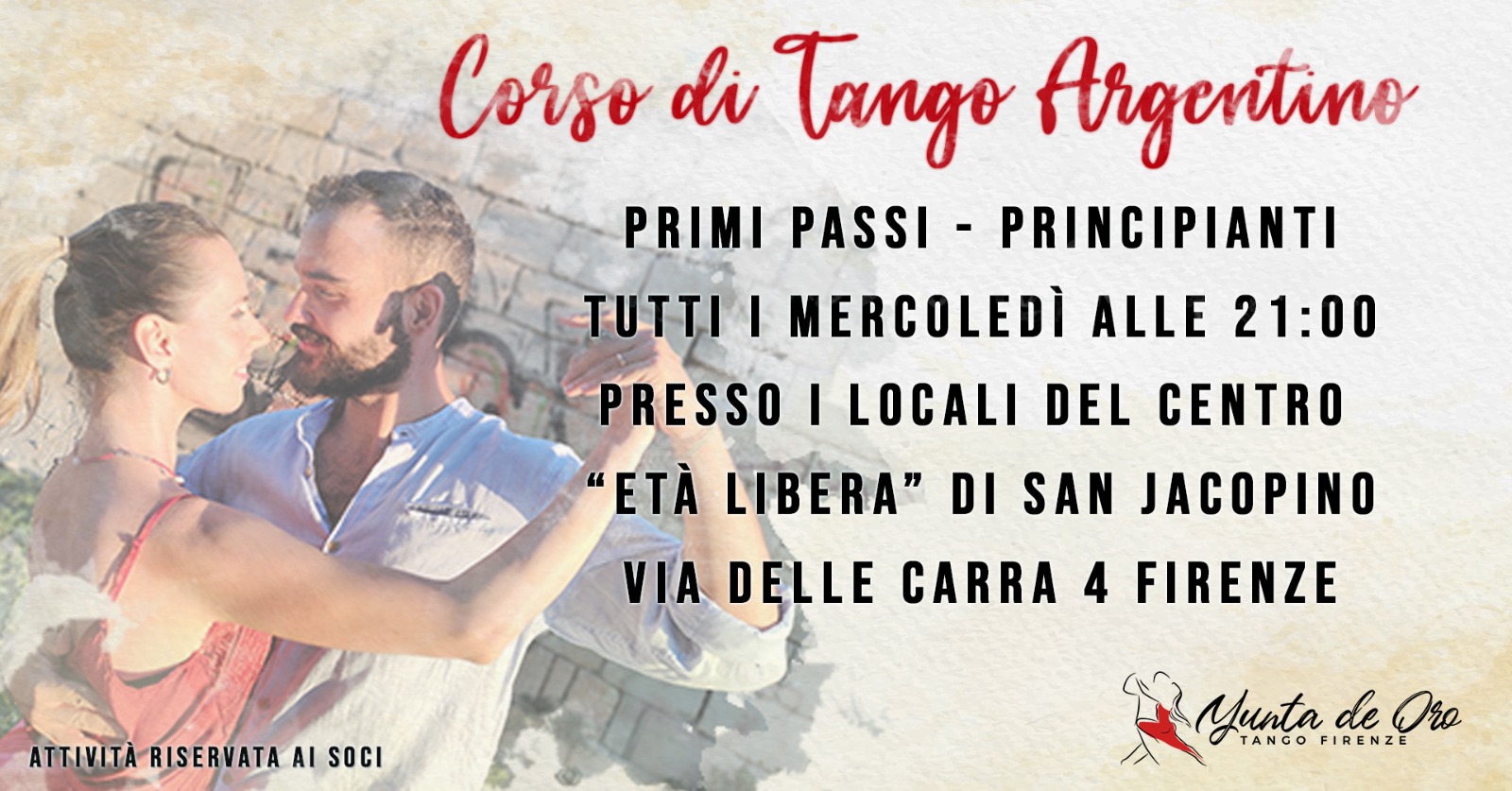 NOVITA'- CORSO PRIMI PASSI- COMINCIA DA ZERO A GENNAIO!!