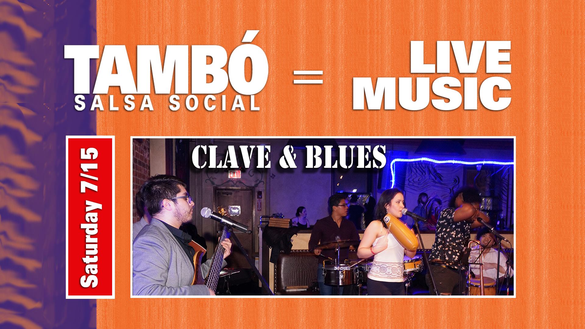 Tambo Social, live music July