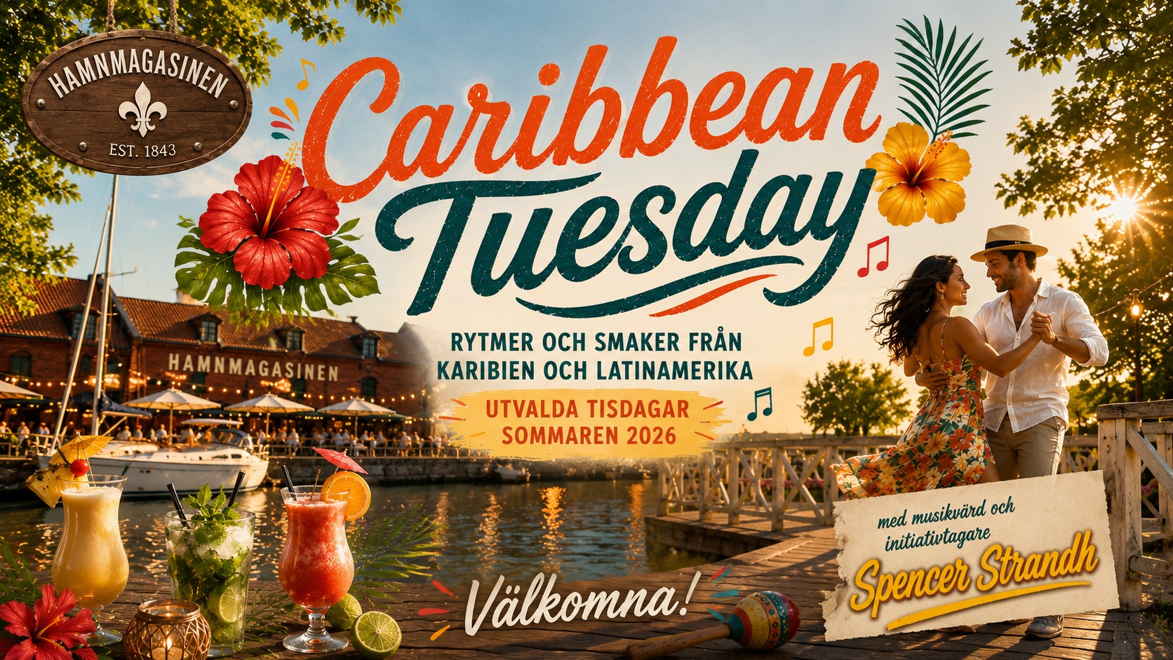 Caribbean Tuesday på Hamnmagasinen Utvalda tisdagar