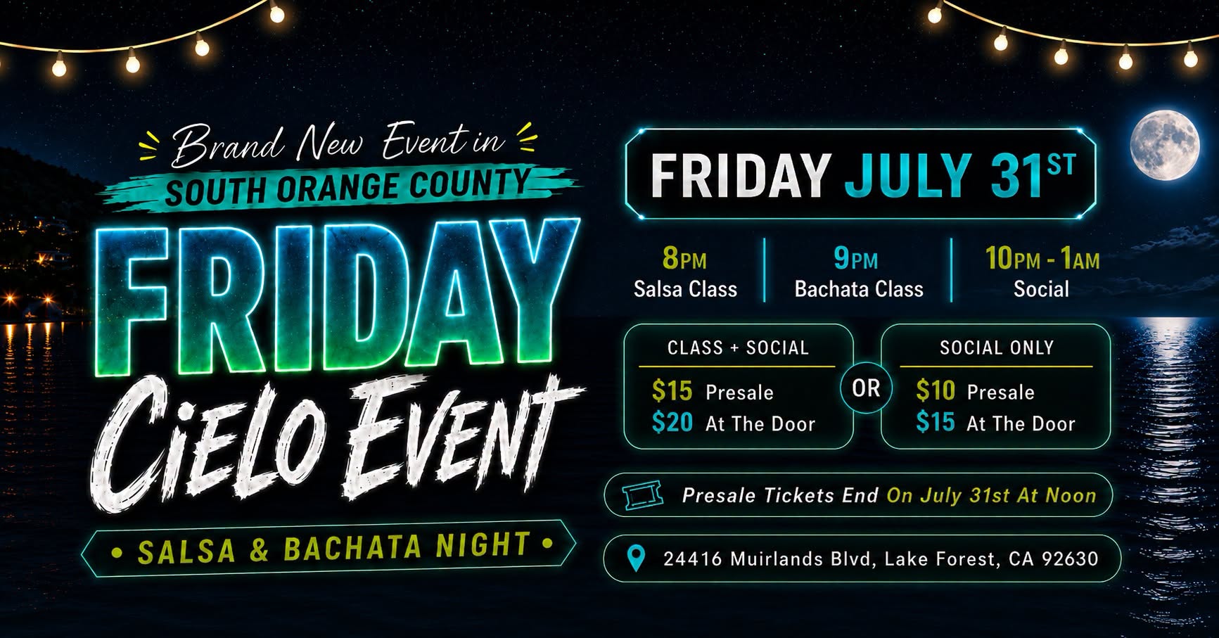 Friday Salsa & Bachata Night