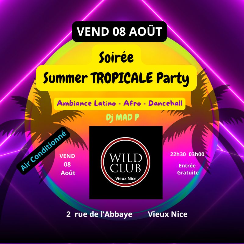 Soirée TROPICALE Party🔥🎶