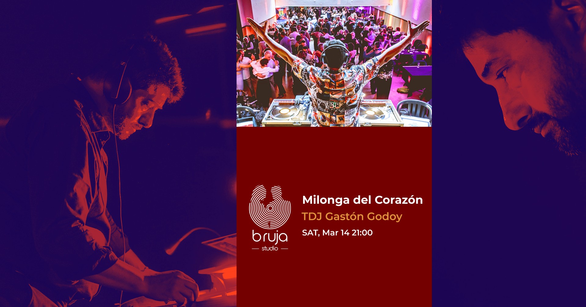 Milonga del Corazón 4th Edition Milonga Workshops & TDJ Gastón Godoy