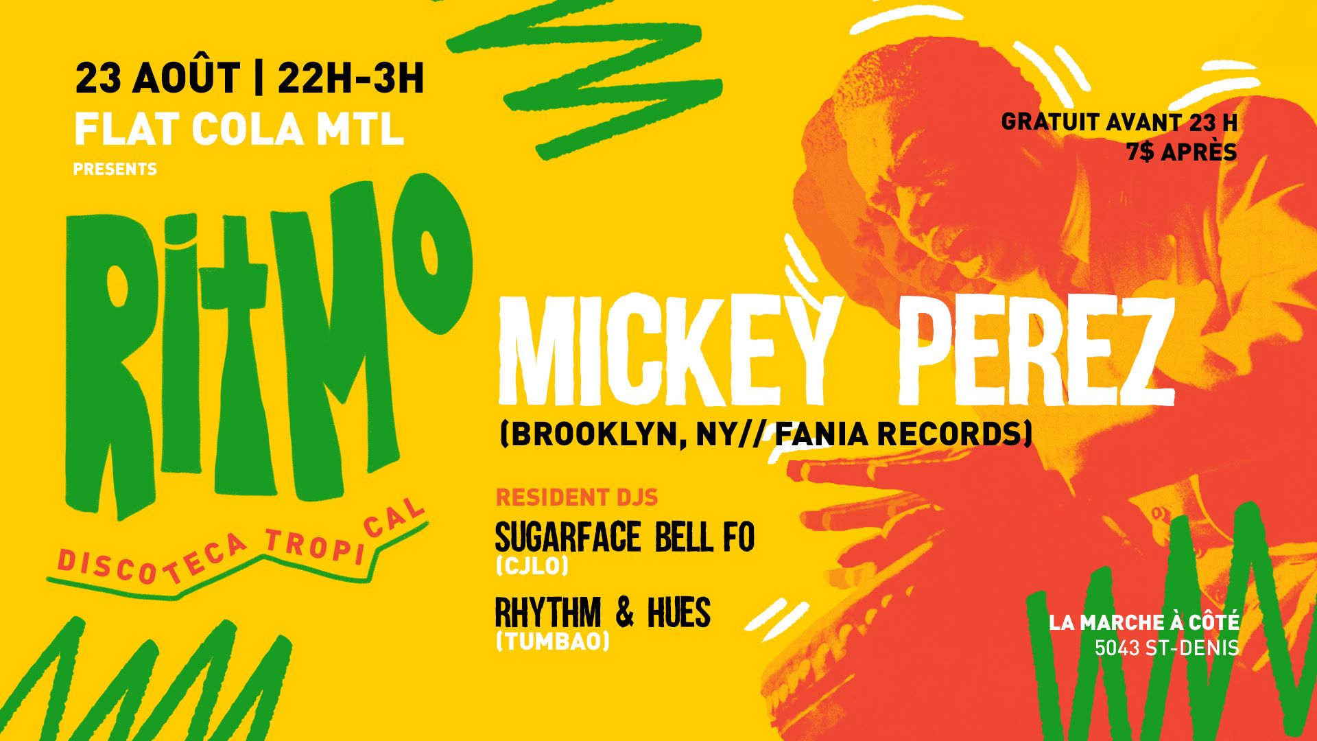 RITMO ★ Discoteca Tropical ★ Mickey Pérez (NYC) 23 août 2019