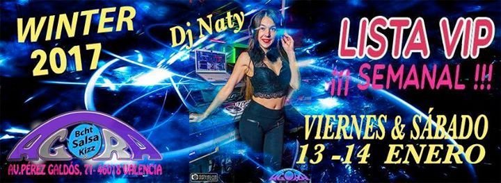 Lista vip viernes 13 y sábado 14 de enero!