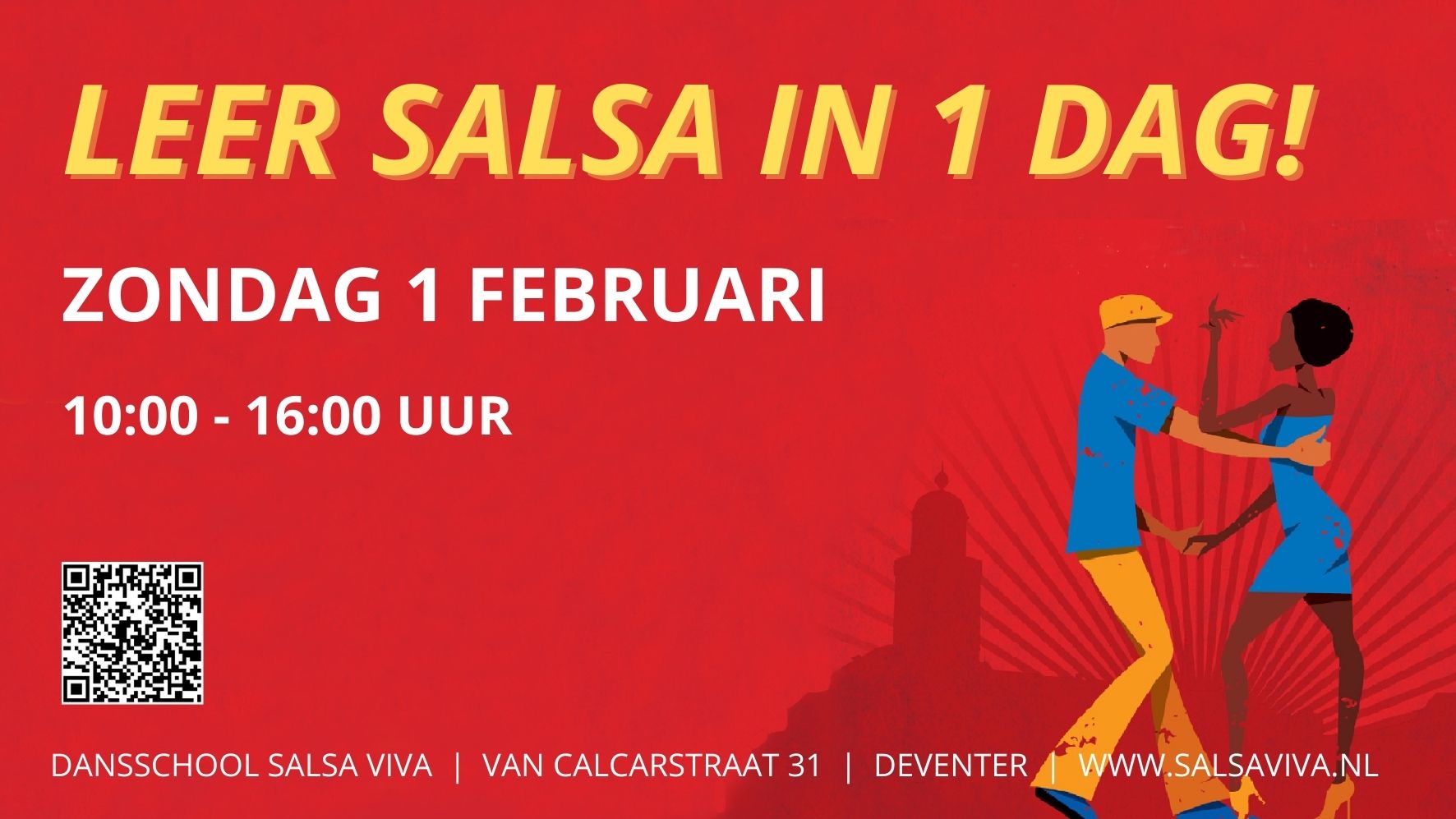 Eéndaagse salsacursus