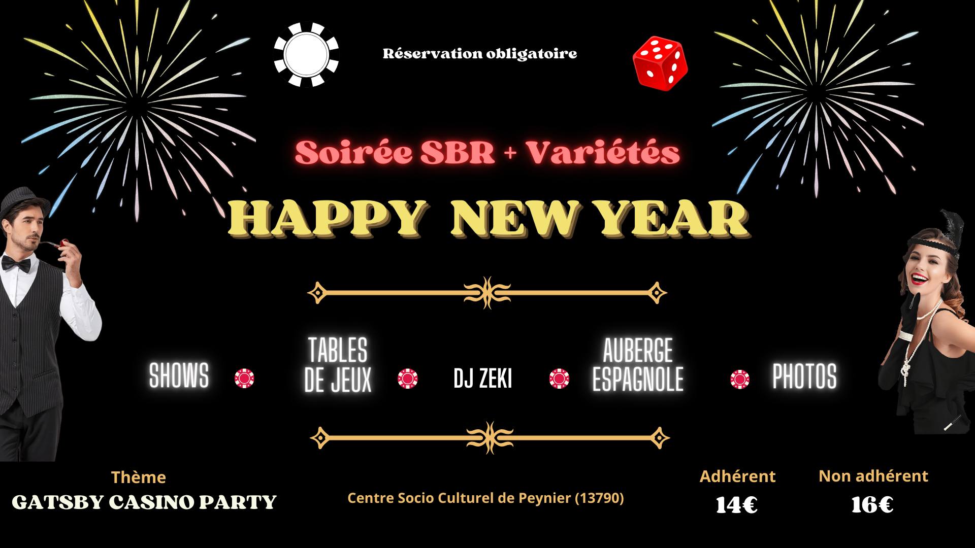✨ Nouvel an SBR et VARIÉTÉ ✨- Peynier - Open Dance Life