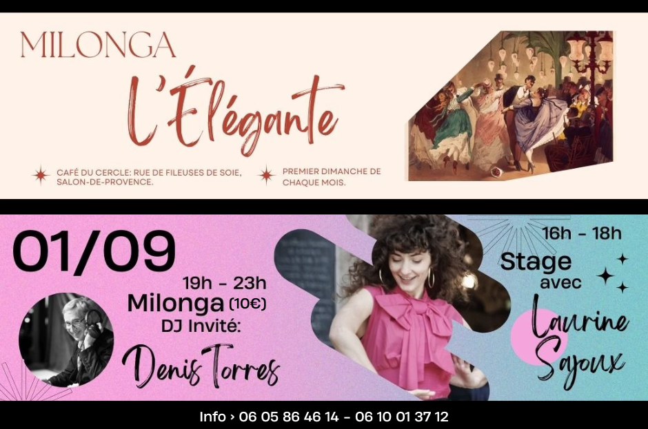 Stage et Milonga L'Élégante.