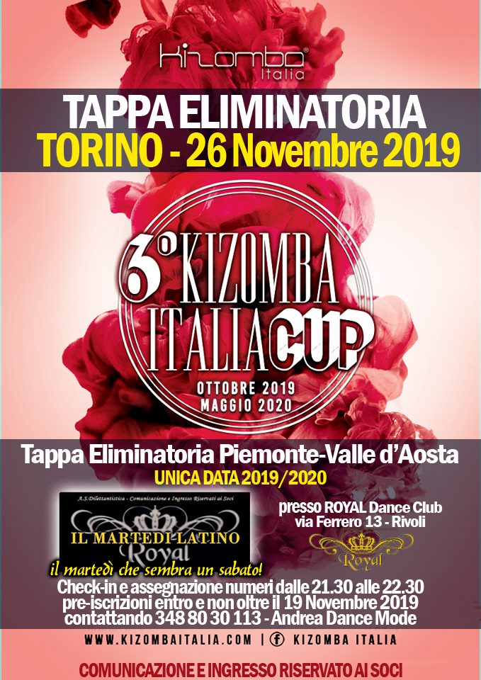 Kizomba Italia CUP - Piemonte VdA