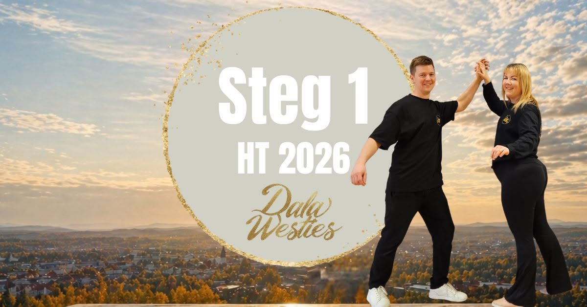 West Coast swing veckokurs - steg 1 grundkurs