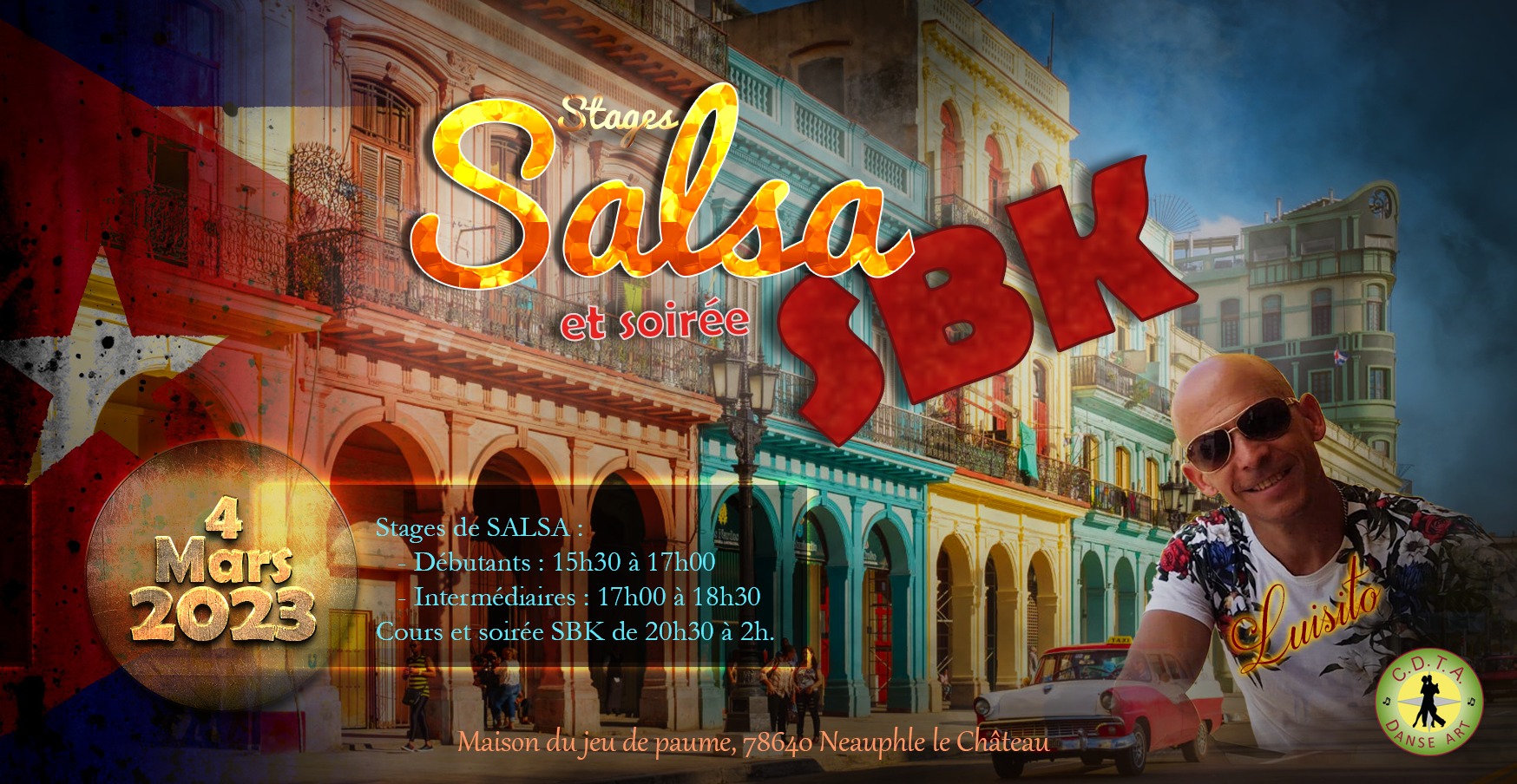 Stages, Cours Salsa et soirée SBK