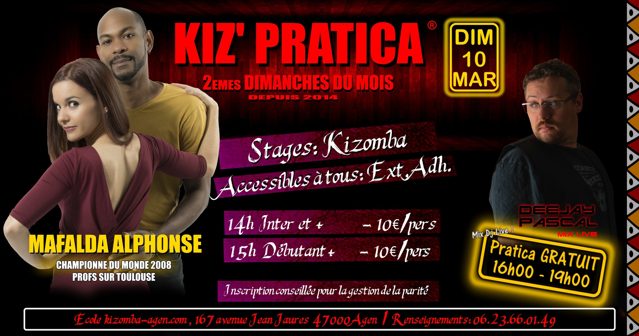 KIZ'Pratica MARS 2024 - Mafalda et Alphonse