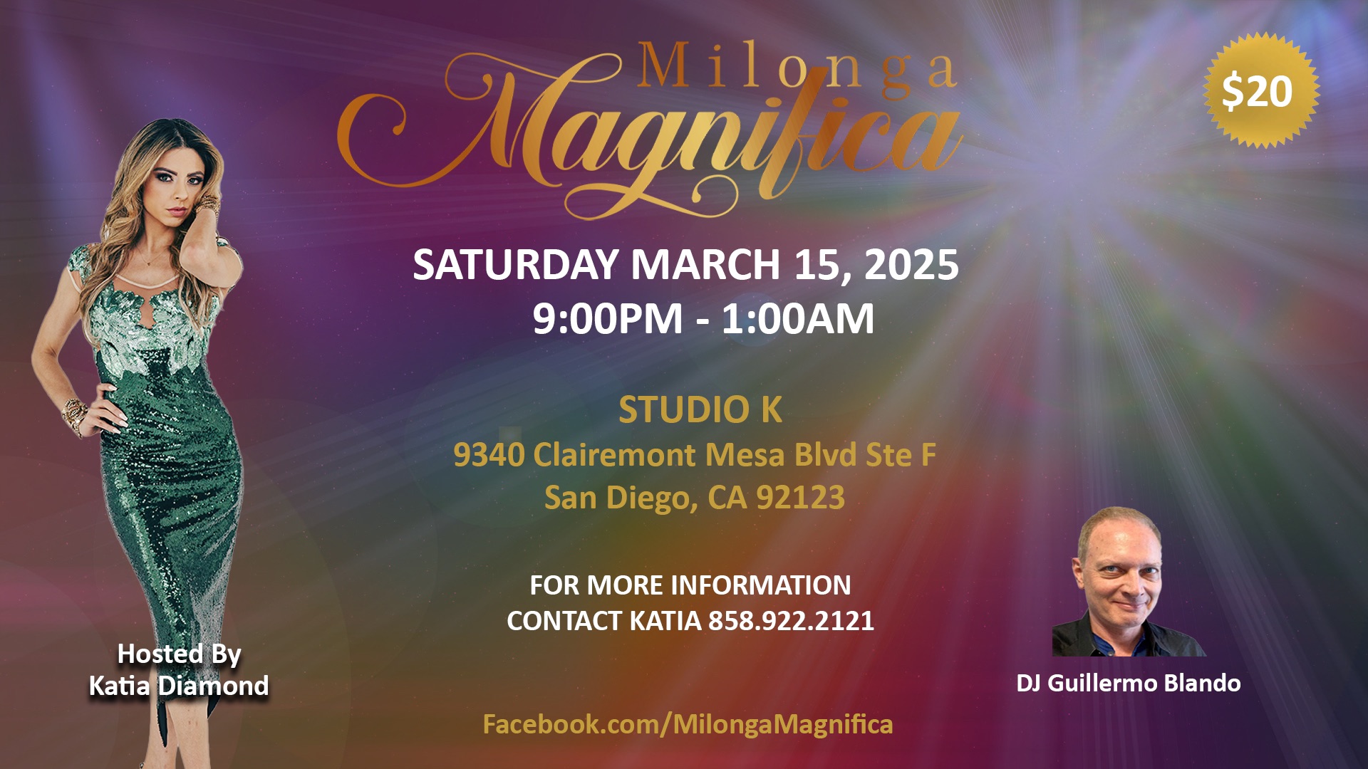 MILONGA MAGNIFICA March 15, 2025
