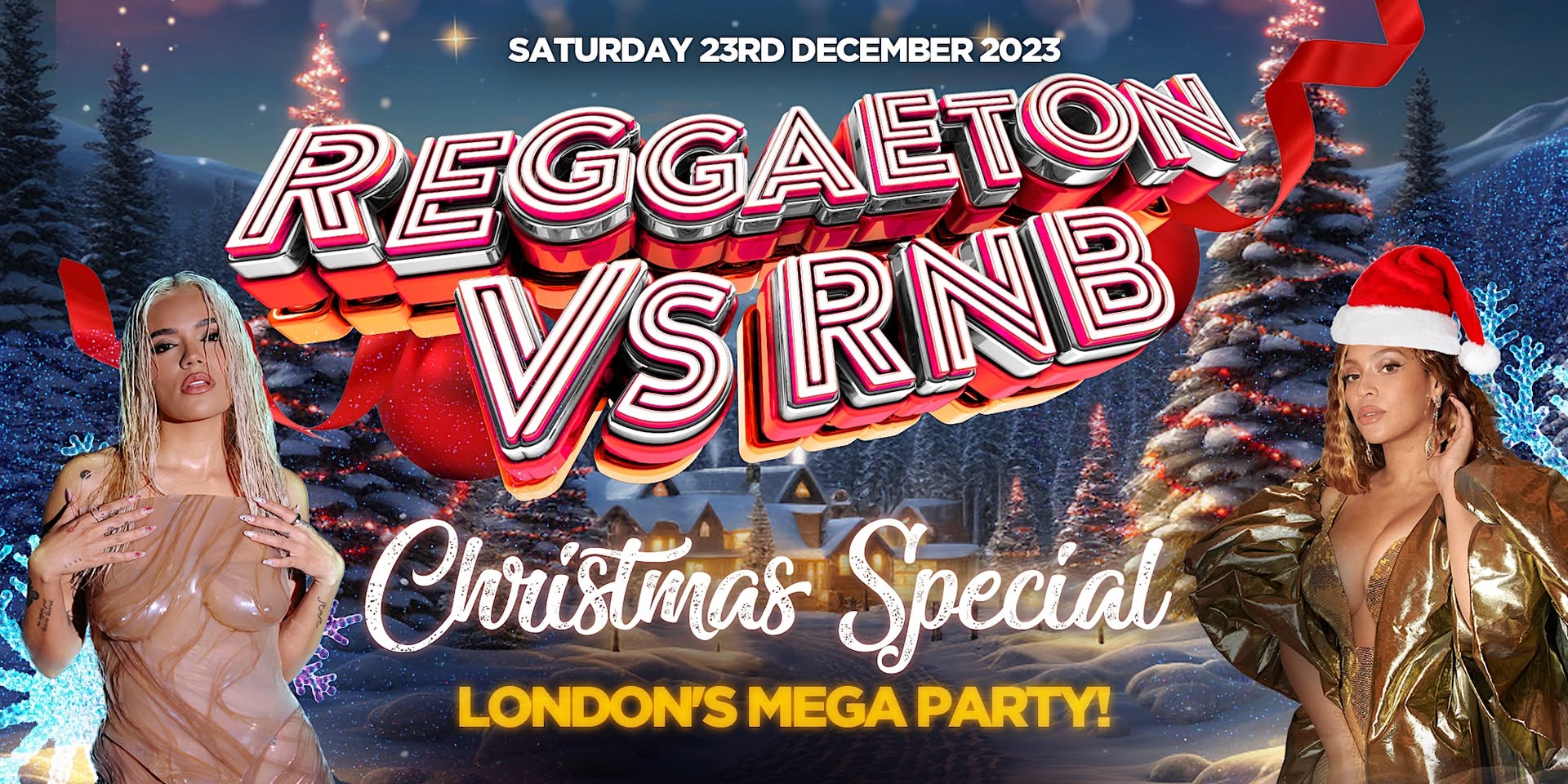 REGGAETON VS RNB - LONDON'S MEGA LATIN PARTY @ STEEL YARD CLUB -23 12 2023