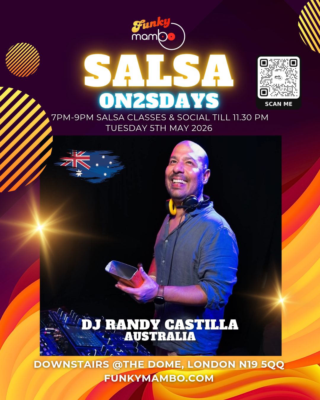 Funky Mambo presents Salsa On2sdays - SALSA CLASSES & PARTY on Tuesdays 2026