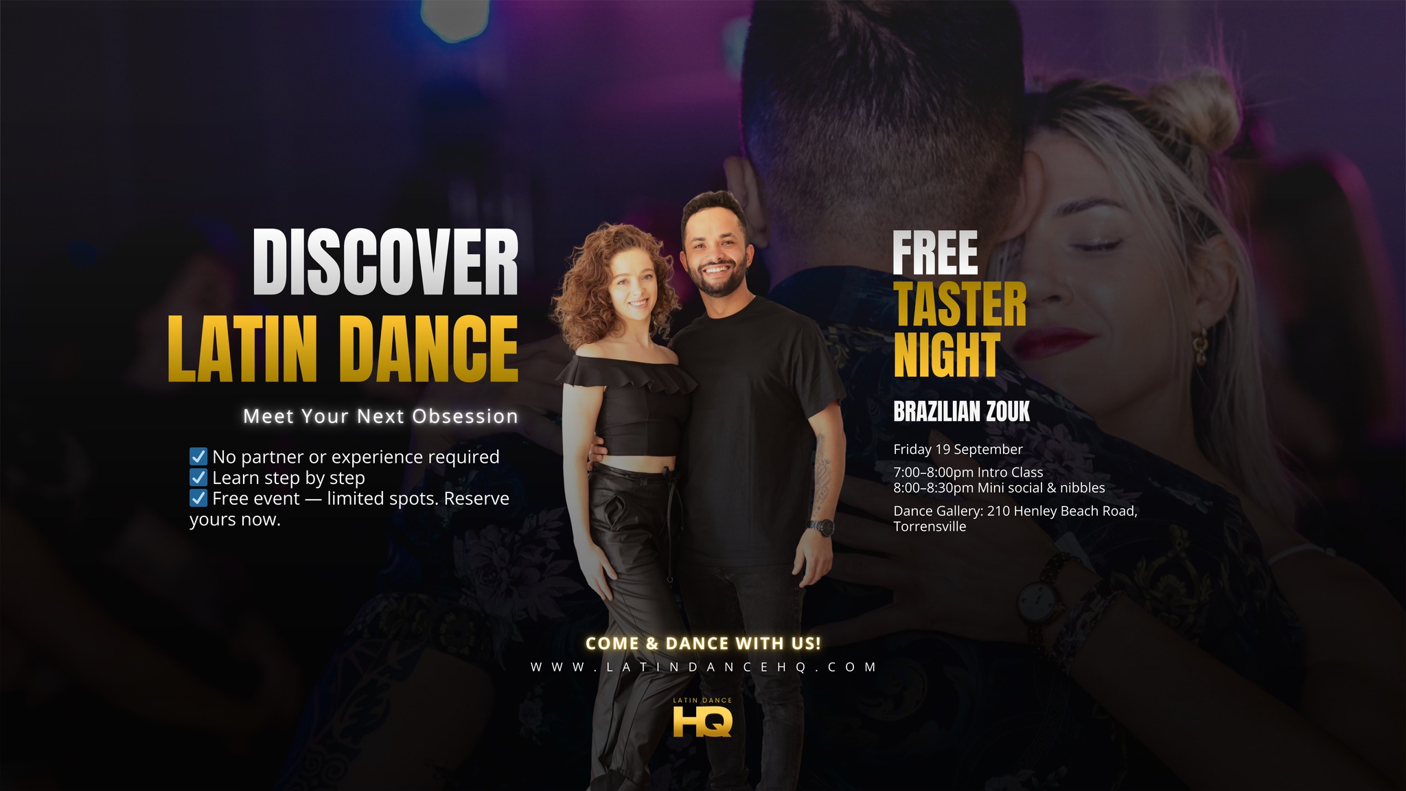 Free Brazilian Partner Dance Taster