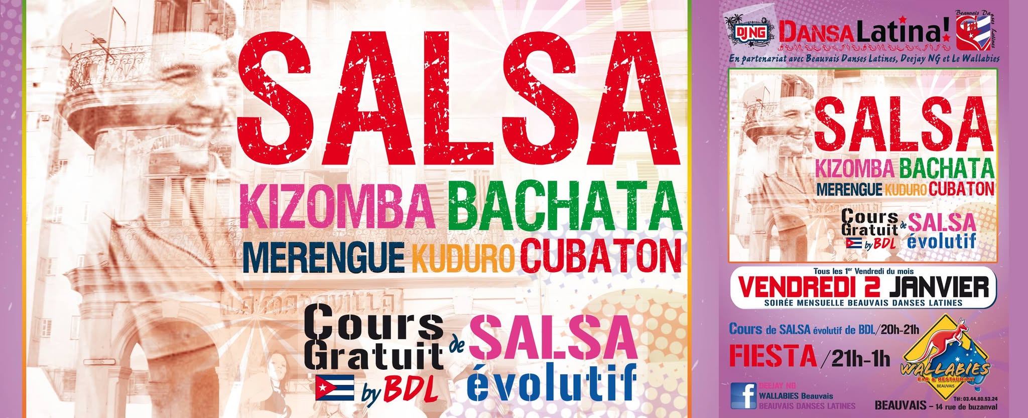 (((>DANSA LATINA!<))) VENDREDI 2 Janvier By DJ NG y BDL