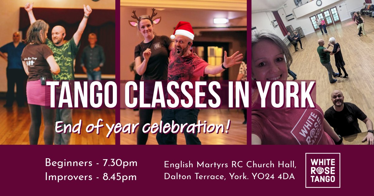 Tango classes and end of year celebration