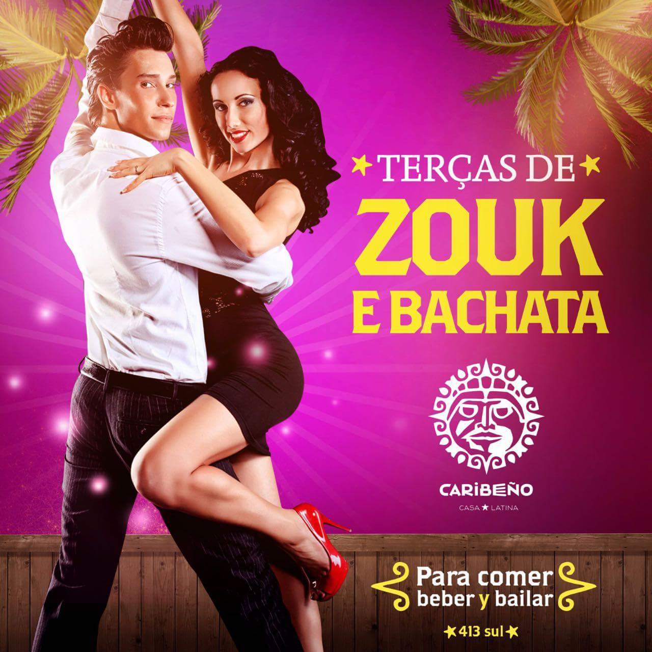 Zouk e Bachata - Terça - Caribeño