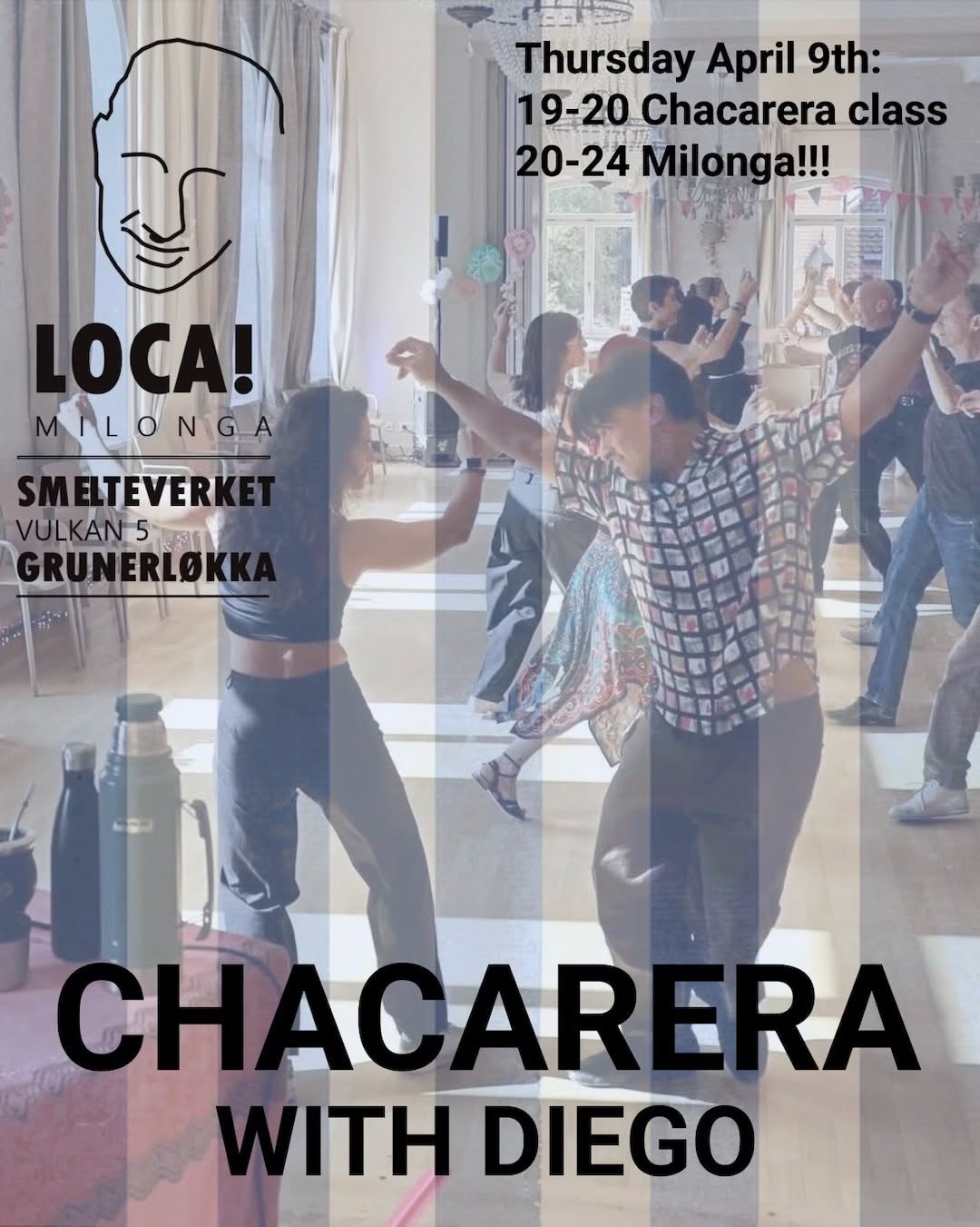 DIEGO-NIGHT: CHACARERA & LOCA MILONGA