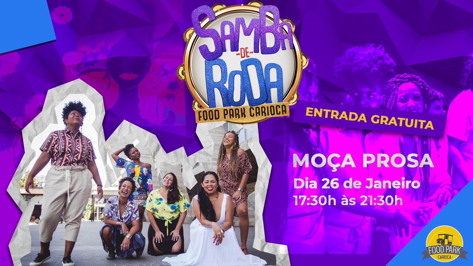 Roda de samba com Moça Prosa