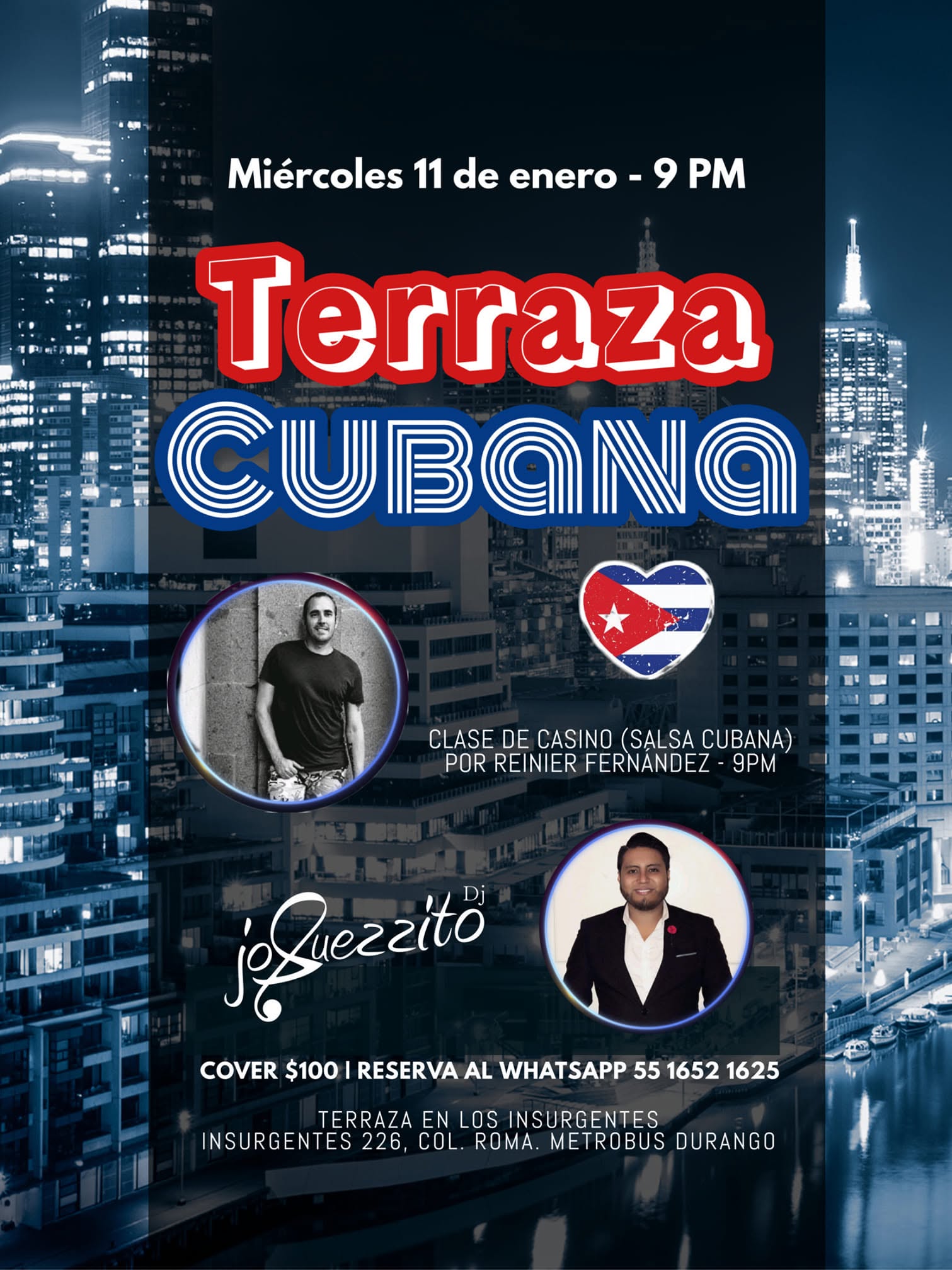Miércoles - Terraza Cubana