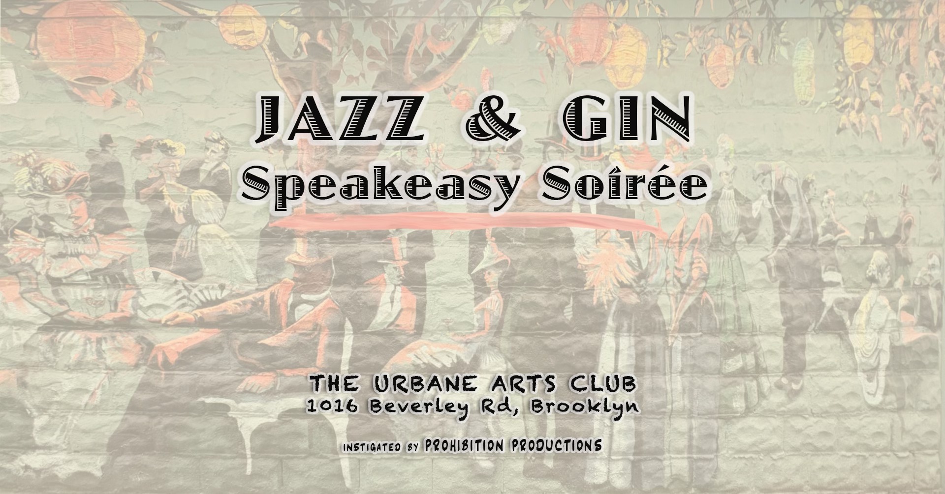 JAZZ & GIN: Brooklyn Speakeasy w Danny Lipsitz (March 20th)