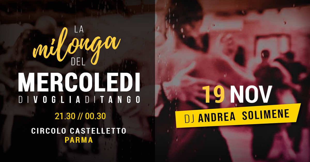 Milonga del Mercoledi Tdj Andrea Solimene